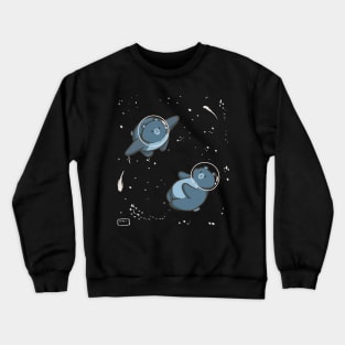 cute space bears Crewneck Sweatshirt